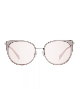 Okulary przeciwsłoneczne Karen Millen różowe