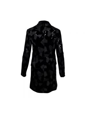 Welurowa sukienka mini Actitude czarna