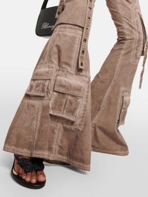 Low waist bootcut jeans ausgestellt Blumarine