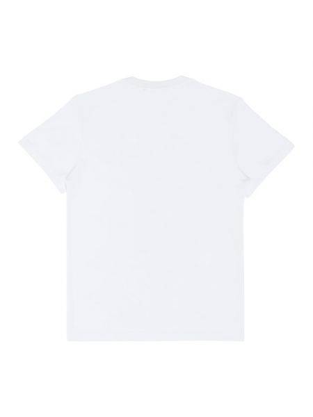 Abstrakte t-shirt Versace Jeans Couture weiß