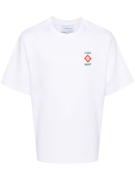 Αθλητική μπλούζα Casablanca λευκό