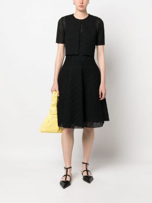 Kleid ausgestellt Christian Dior schwarz
