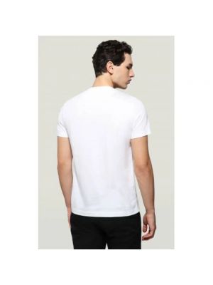 Camiseta manga corta Bikkembergs blanco