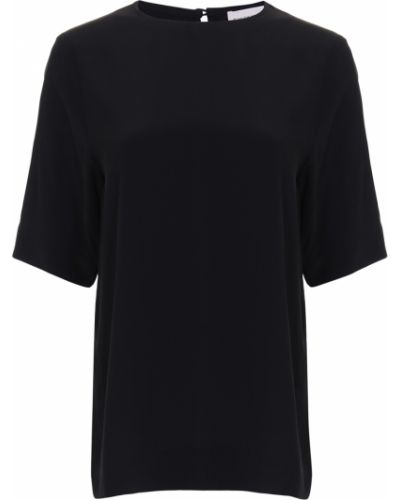 Шелковая блузка By Malene Birger черная