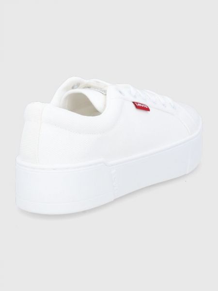 Pantofi cu platformă Levi's® alb