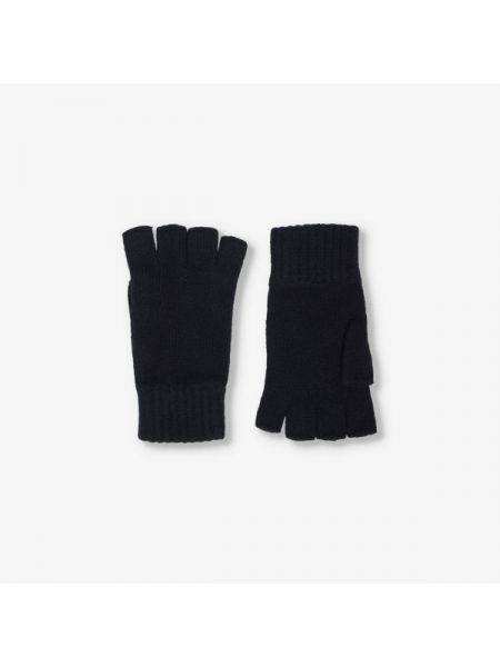 Кашемировые перчатки Johnstons черные