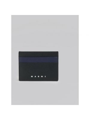 Geldbörse mit print Marni schwarz