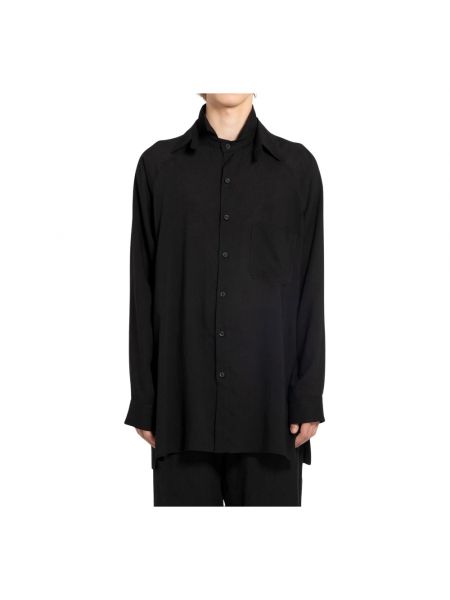 Koszula drapowana Yohji Yamamoto czarna