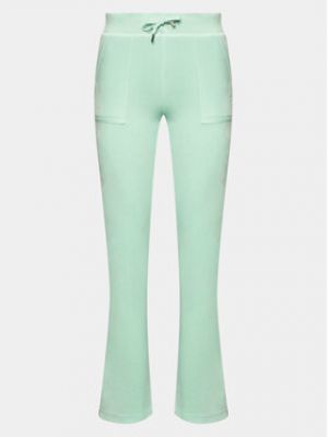 Sportovní kalhoty Juicy Couture zelené