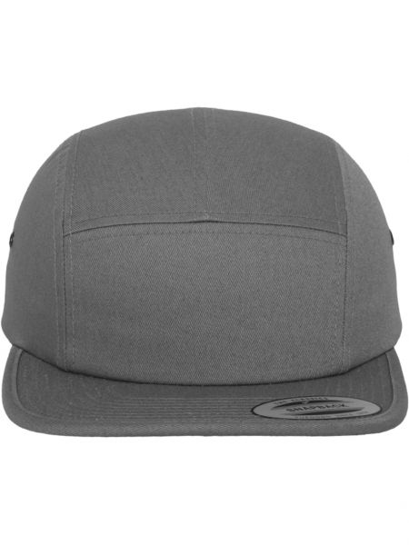 Cappello con visiera classico Flexfit grigio