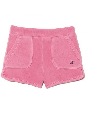 Brodert shorts for jenter Bonpoint rosa