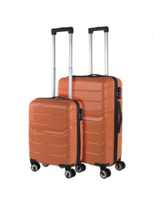 Pomarańczowa walizka Itaca