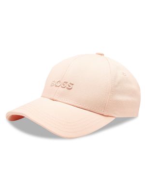 Cappello con visiera Boss rosa