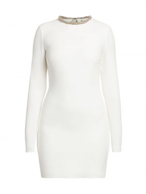 Украшенное коктейльное платье Body-Con Stella McCartney белый