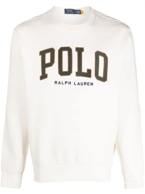 Памучна вълнена поло тениска с принт Polo Ralph Lauren