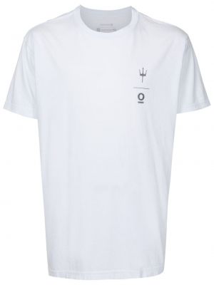 Βαμβακερή μπλούζα Osklen λευκό