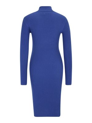 Pletené pletené šaty Vero Moda Tall modrá