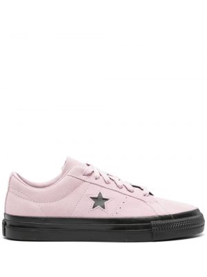 Sneakers σουέντ με μοτίβο αστέρια Converse One Star