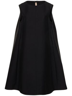 Bavlněné midi šaty Marni černé