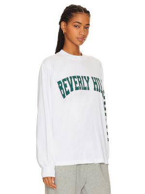 Camiseta de manga larga manga larga Beverly Hills X Revolve blanco