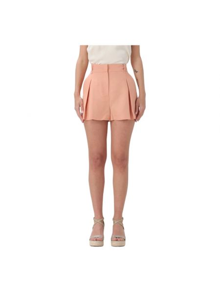 High waist shorts Twinset pink