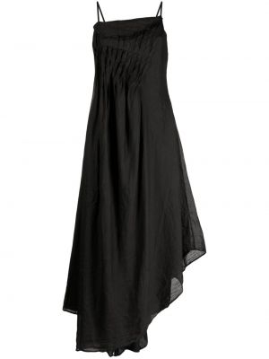 Asymetrické večerní šaty Marc Le Bihan černé