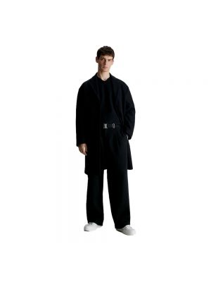 Abrigo con bolsillos Calvin Klein negro