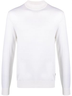 Пуловер с кръгло деколте Windsor бяло