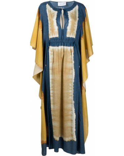 Obleka s potiskom z abstraktnimi vzorci Alberta Ferretti