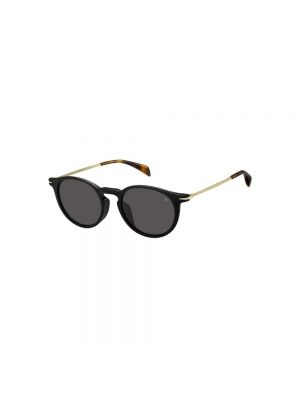 Okulary przeciwsłoneczne Eyewear By David Beckham niebieskie