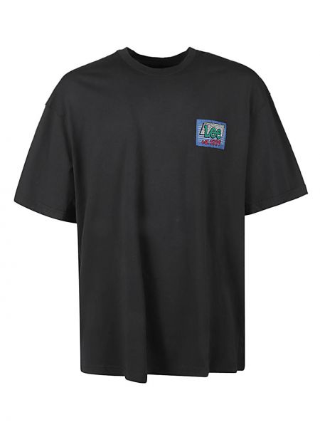 T-shirt di cotone Lee Jeans nero