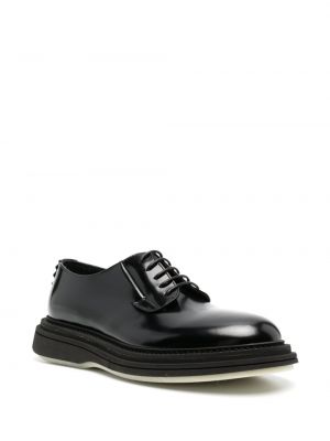Nėriniuotos derby batai su raišteliais The Antipode juoda