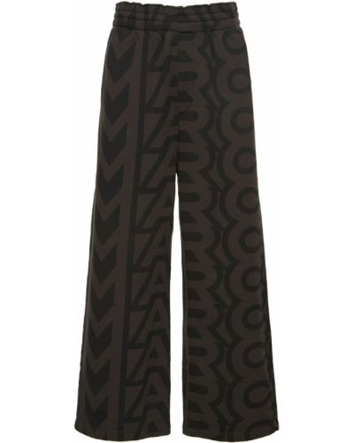 Oversize спортни панталони Marc Jacobs черно