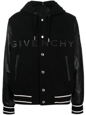 Kapuutsiga bomber jakk Givenchy must