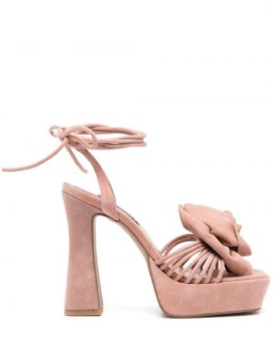 Велурени сандали Senso розово