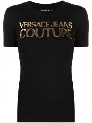 T-shirt Versace Jeans Couture sort