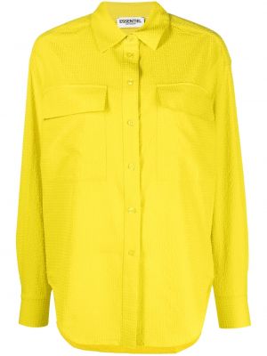 Oversize риза Essentiel Antwerp жълто