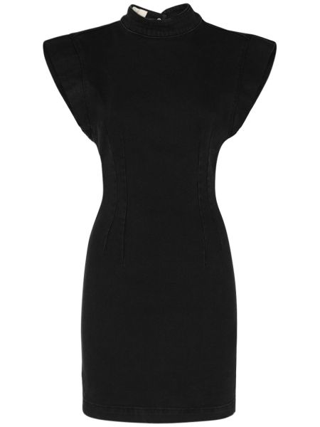 Mini vestido de algodón Isabel Marant negro