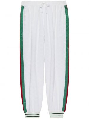 Спортни панталони Gucci бяло