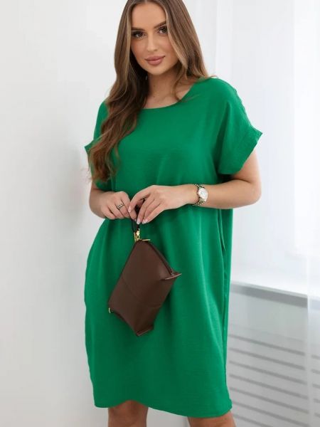 Φόρεμα με τσέπες Kesi πράσινο