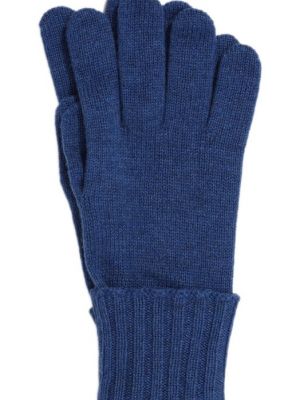 Кашемировые перчатки Inverni синие