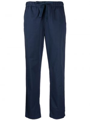 Ravne hlače Semicouture modra
