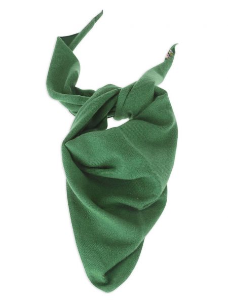 Pletený kašmírový šál Extreme Cashmere zelený