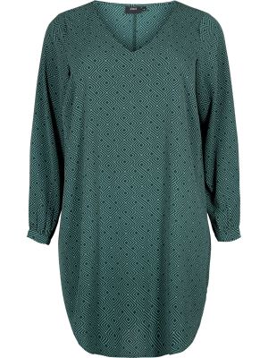 Košeľové šaty Zizzi zelená