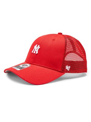 Tinklinis tinklinis kepurė su snapeliu 47 Brand raudona