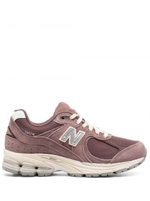 Semsket skinn topp New Balance