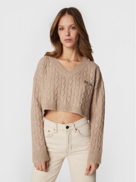 Sweter Bdg Urban Outfitters beżowy