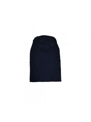 Mini spódniczka plisowana Prada niebieska