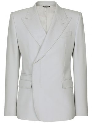 Woll blazer Dolce & Gabbana grau