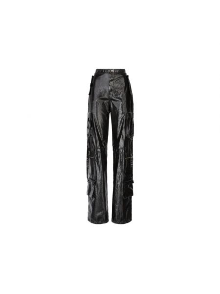 Szerokie spodnie Chiara Ferragni Collection czarne